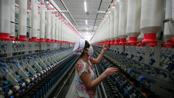 china textile factory